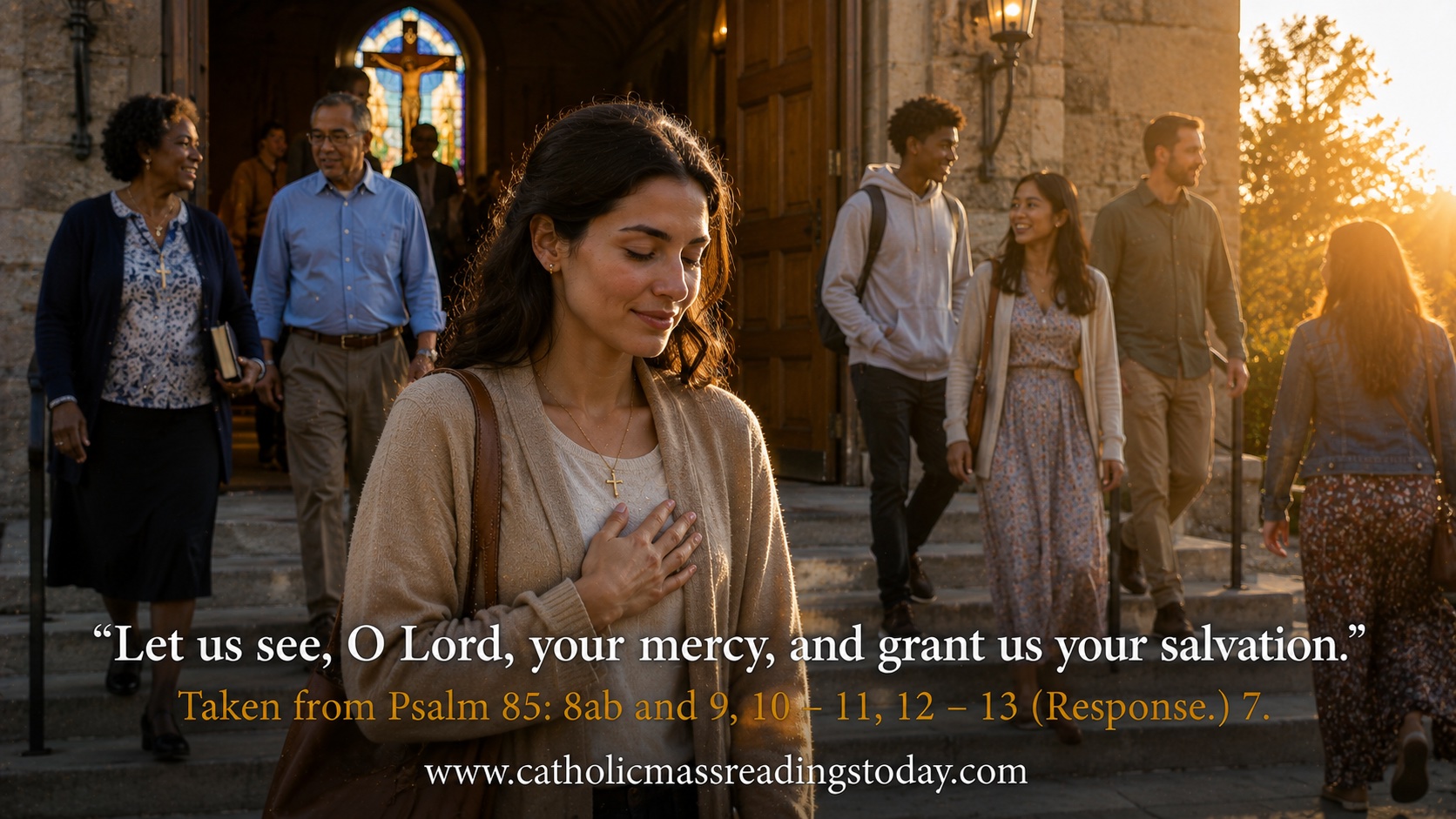 Let us see, O Lord, your mercy, and grant us your salvation