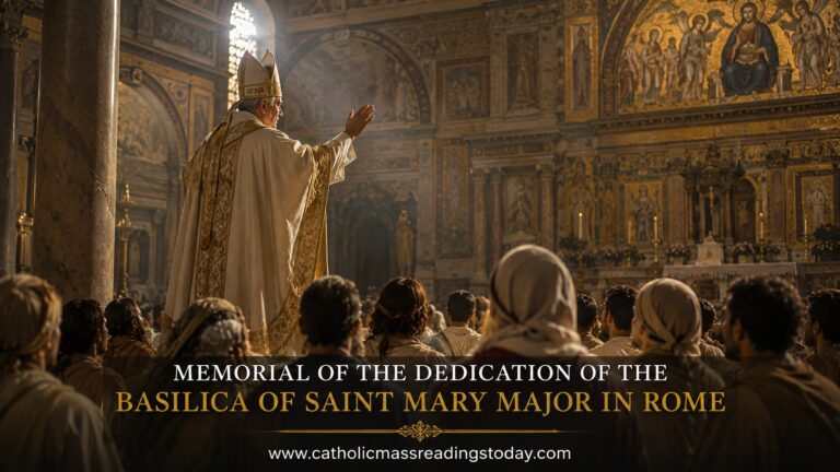 Memorial of the Dedication of the Basilica of Saint Mary Major in Rome