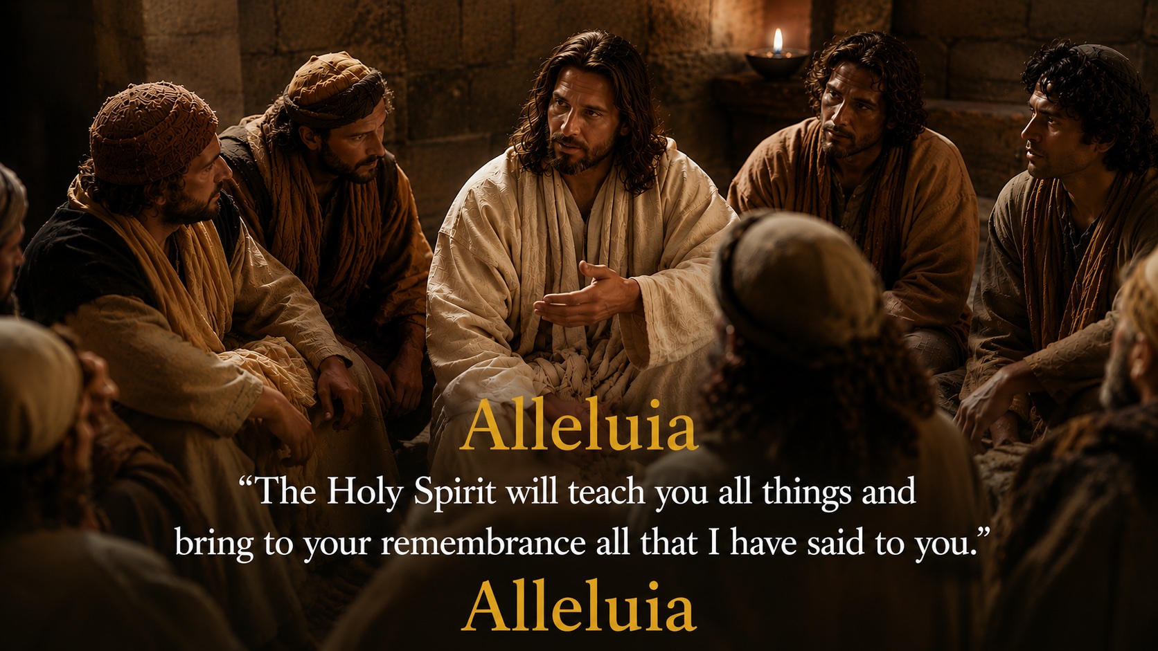 The Holy Spirit will teach you all things