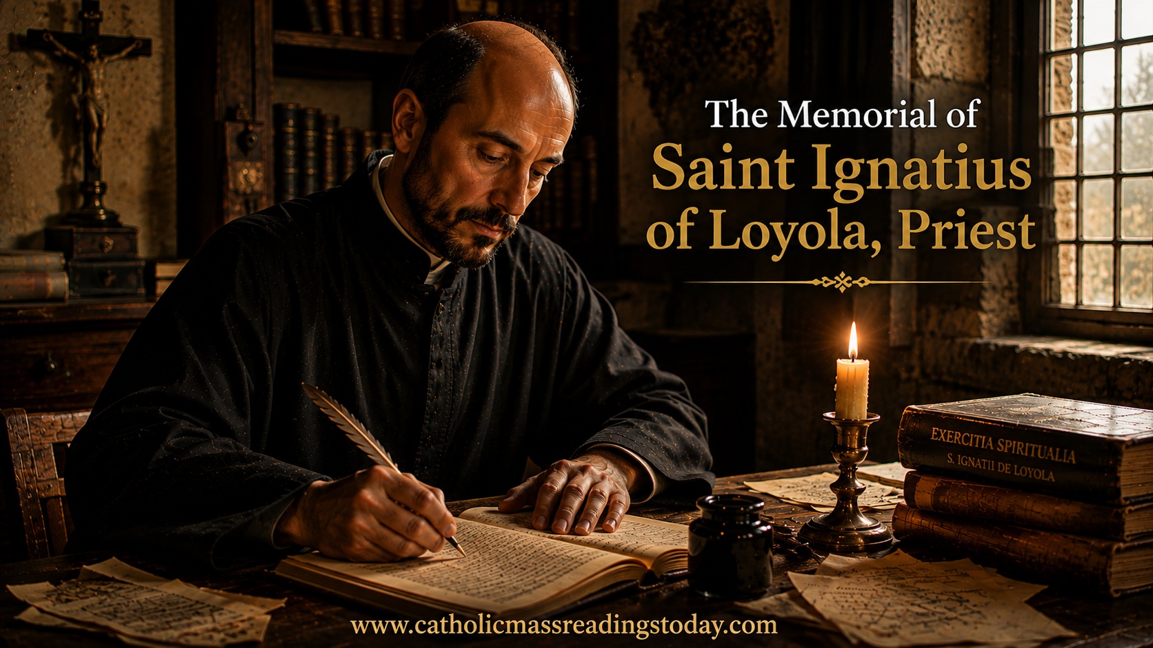 The Memorial of Saint Ignatius of Loyola, Priest