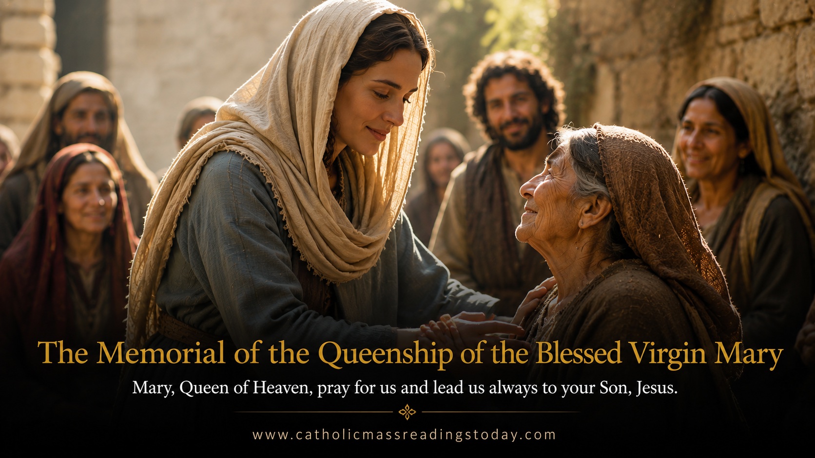 The Memorial of the Queenship of the Blessed Virgin Mary