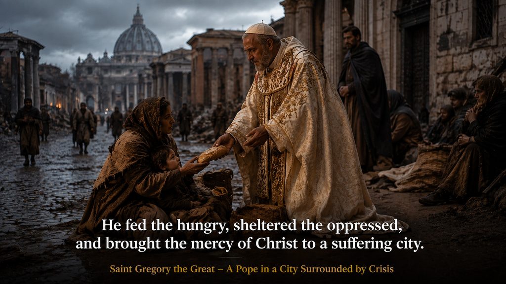A Pope in a City Surrounded by Crisis