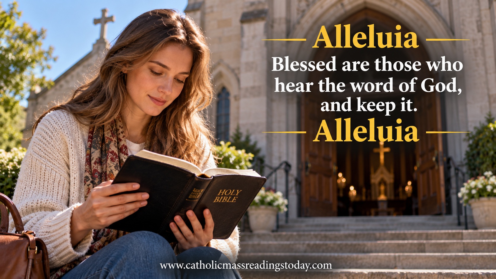 Blessed are those who hear the word of God, and keep it