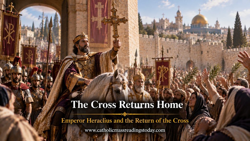 Emperor Heraclius and the Return of the Cross