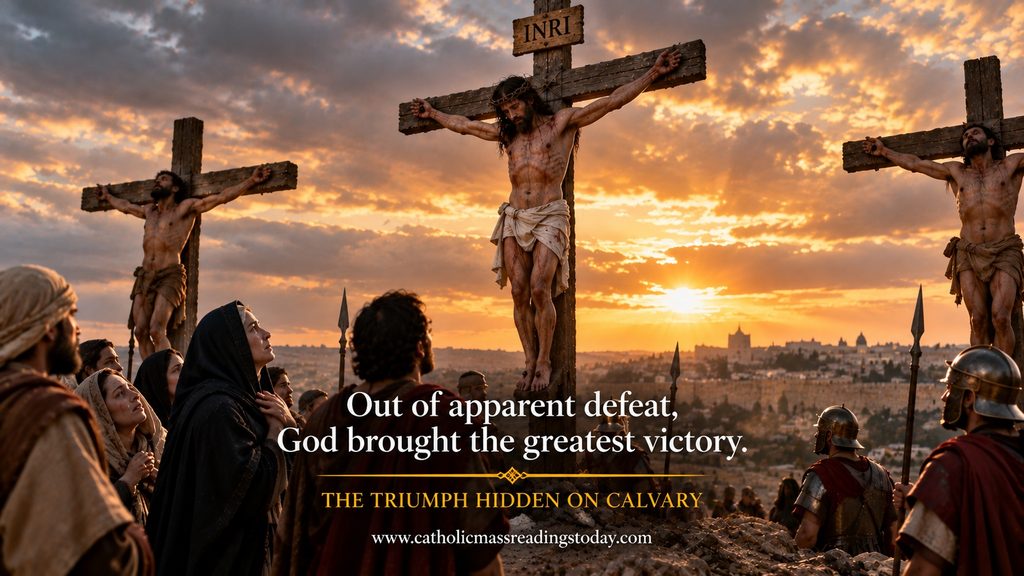 The Triumph Hidden on Calvary