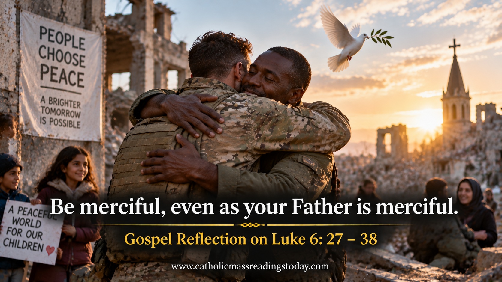 Gospel Reflection on Luke 6:27 – 38