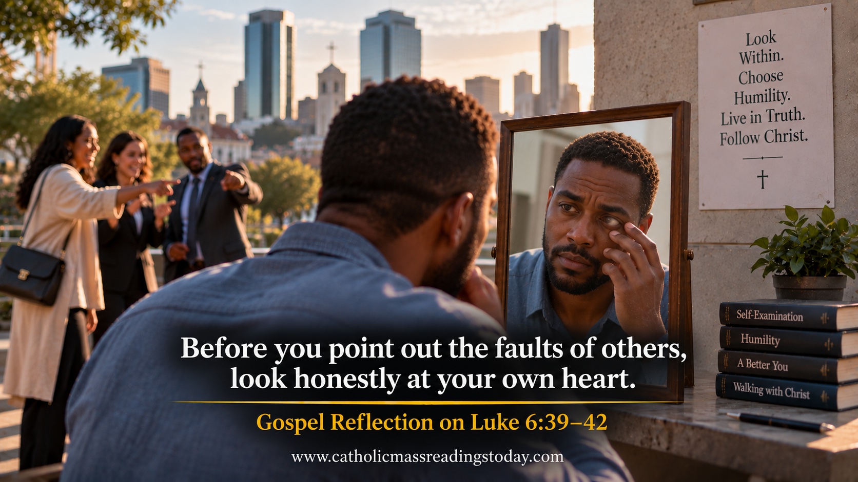 Gospel Reflection on Luke 6:39 – 42