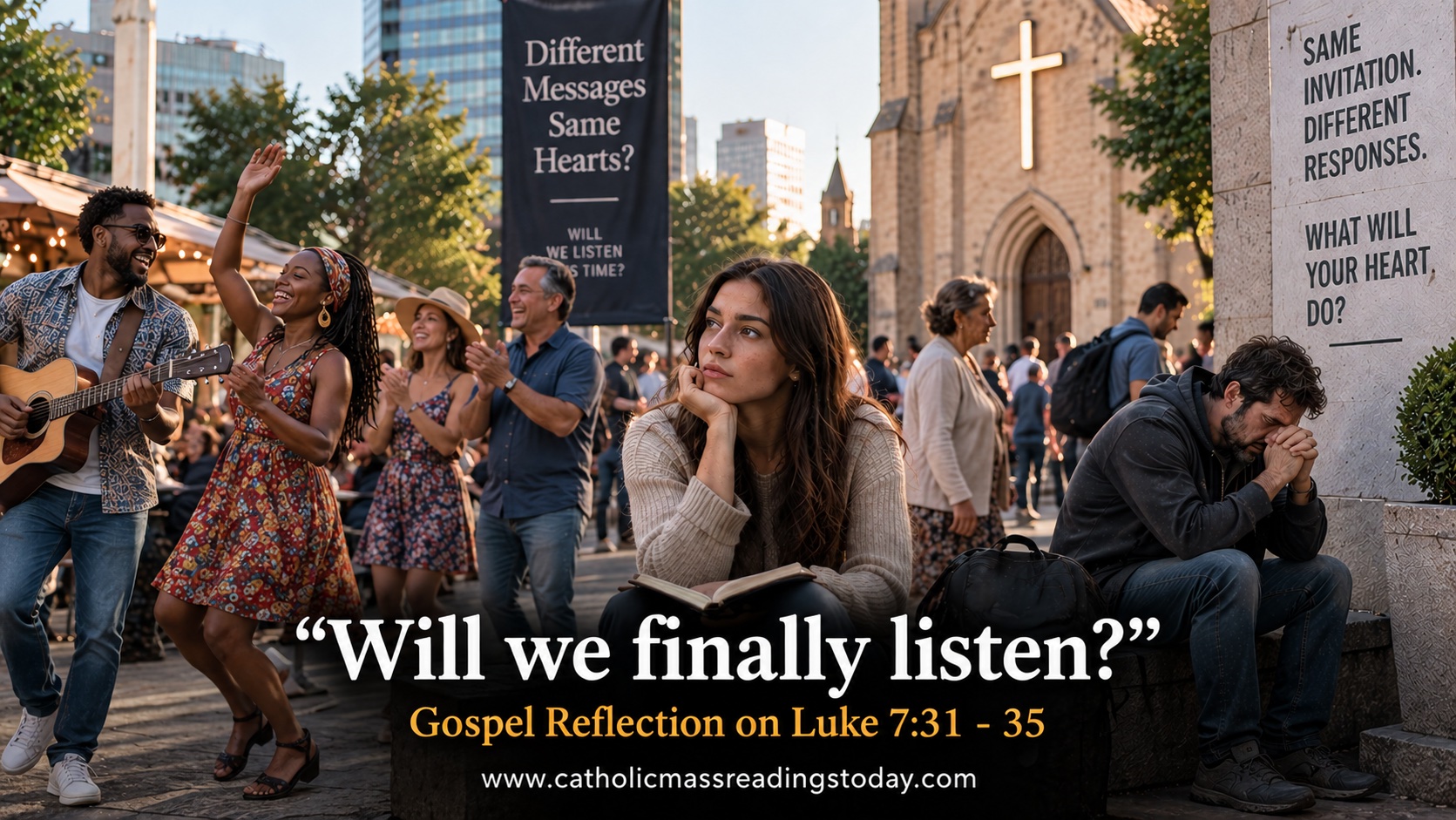 Gospel Reflection on Luke 7:31 – 35