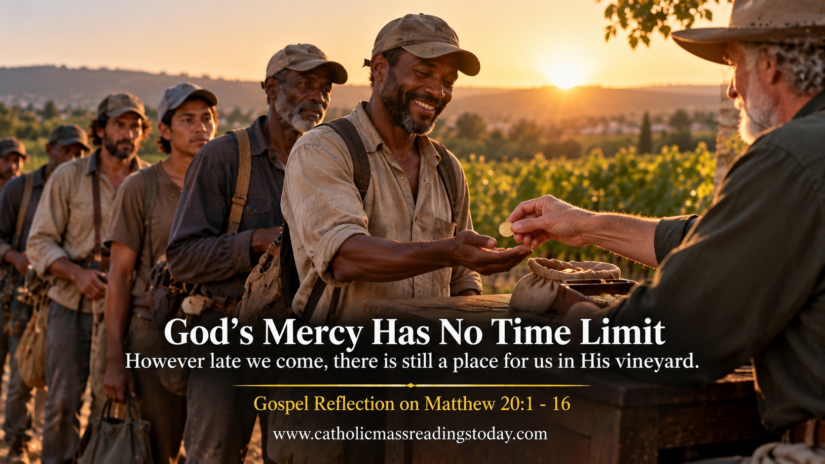 Gospel Reflection on Matthew 20:1 – 16