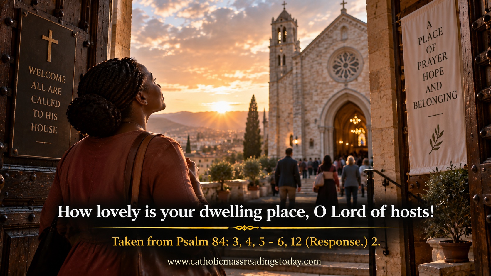 How lovely is your dwelling place, O Lord of hosts