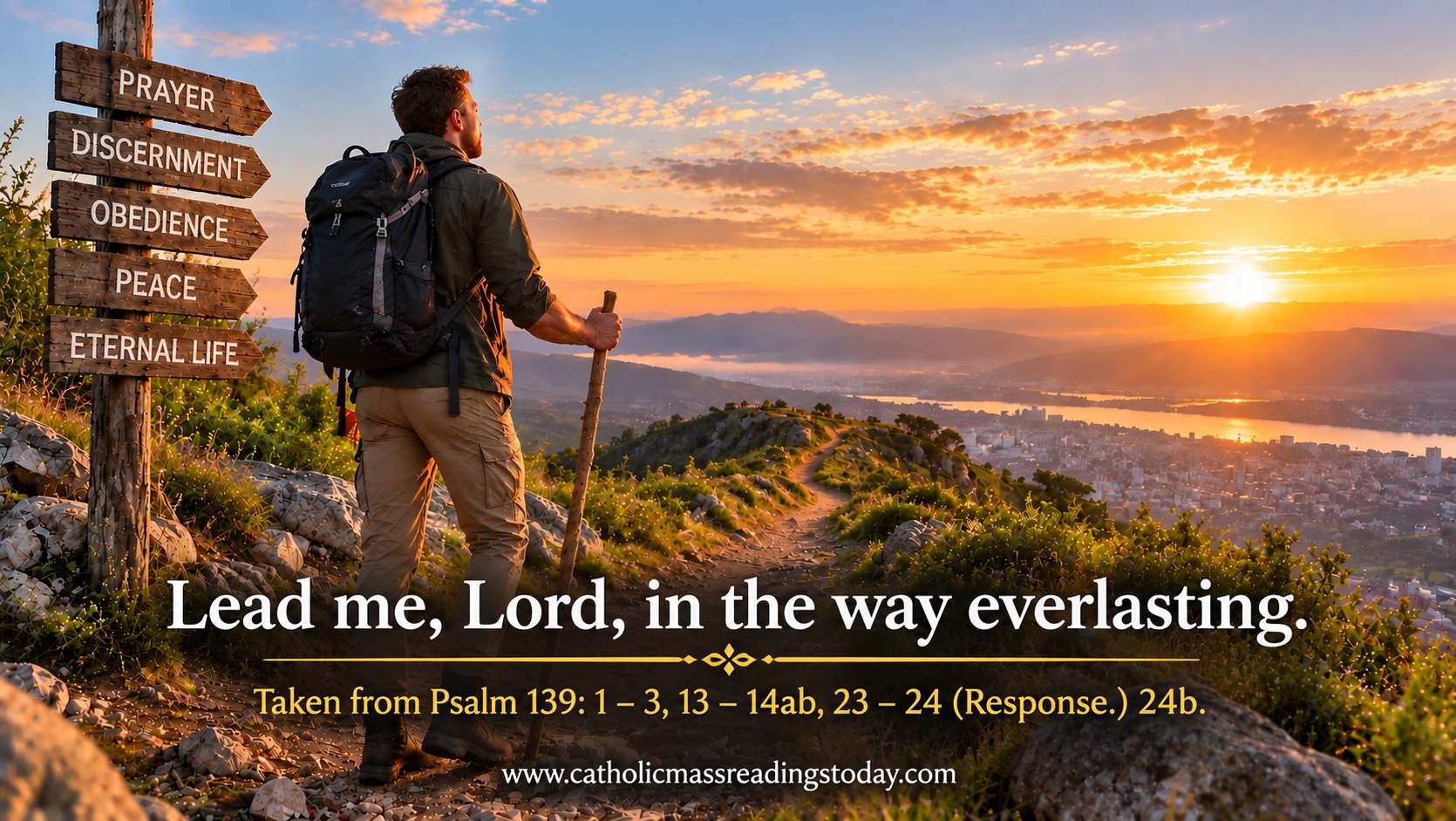 Lead me, Lord, in the way everlasting
