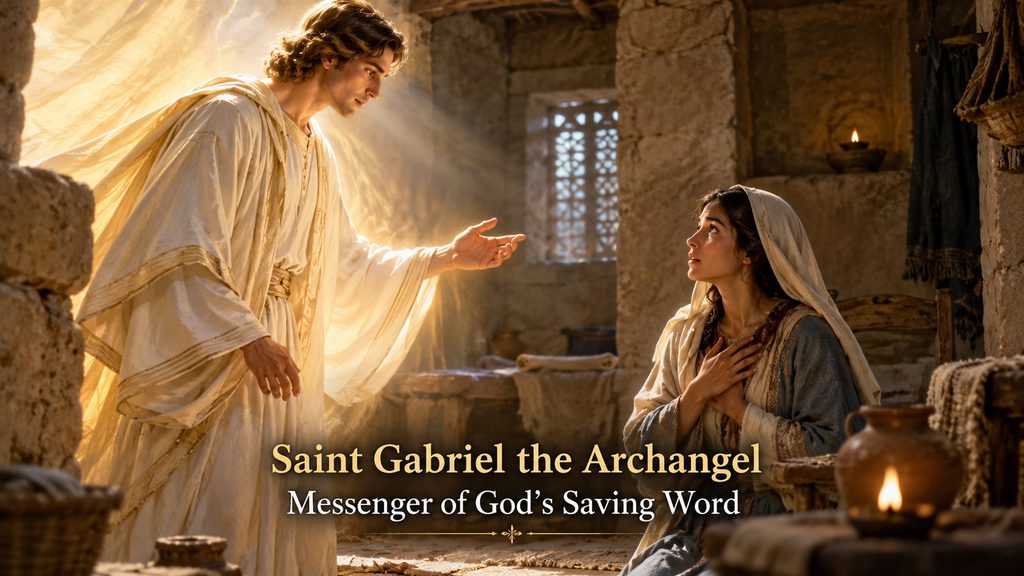 Saint Gabriel the Archangel: Messenger of God’s Saving Word