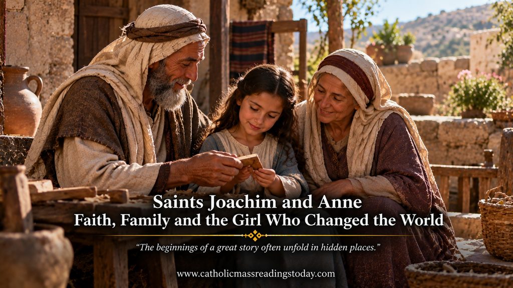 Saints Joachim and Anne and the Childhood of Mary