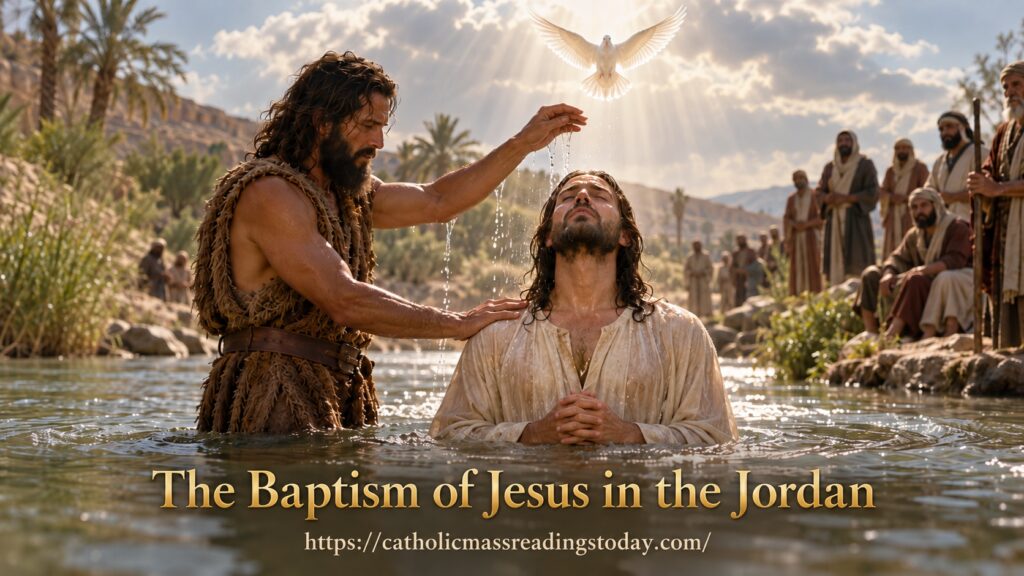 The Baptism of Jesus in the Jordan