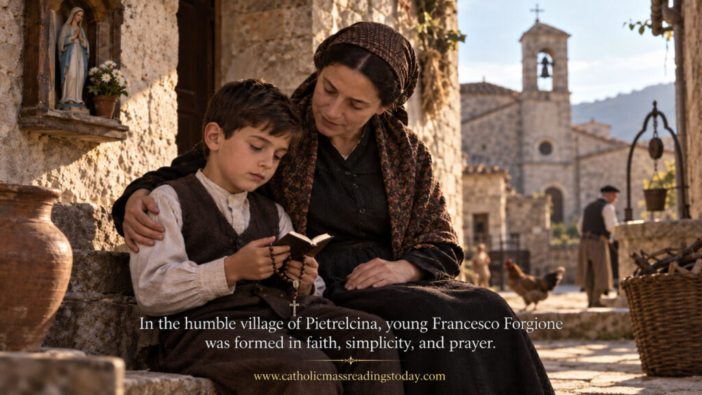 The Birth and Childhood of Francesco Forgione