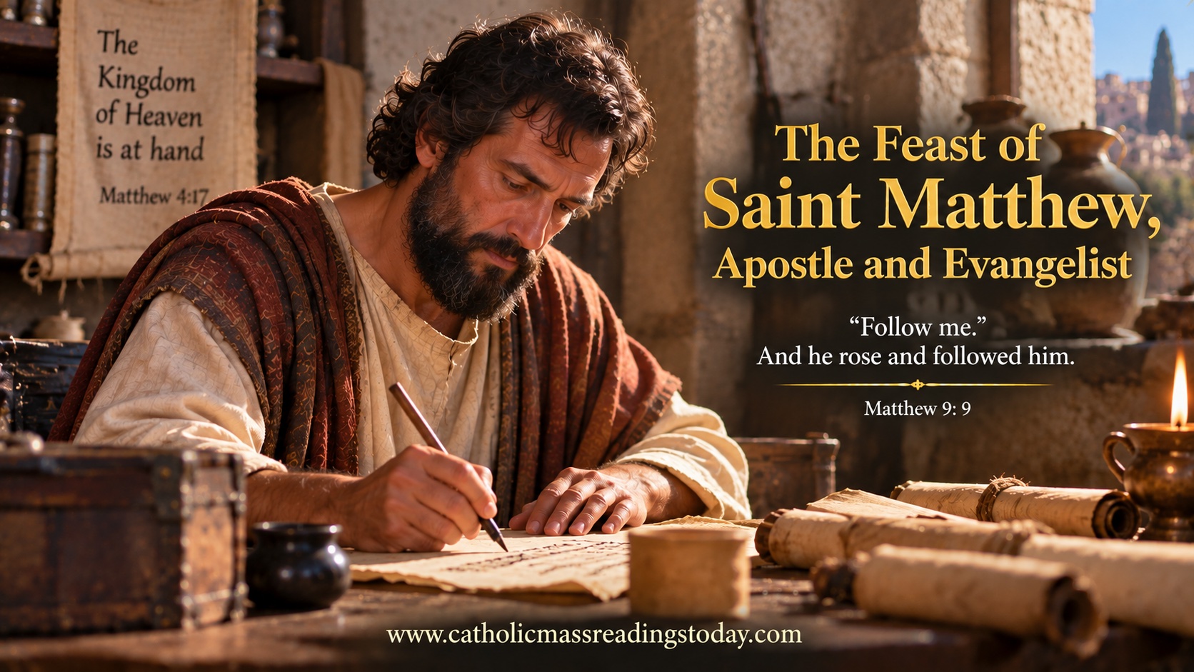 The Feast of Saint Matthew, Apostle and Evangelist