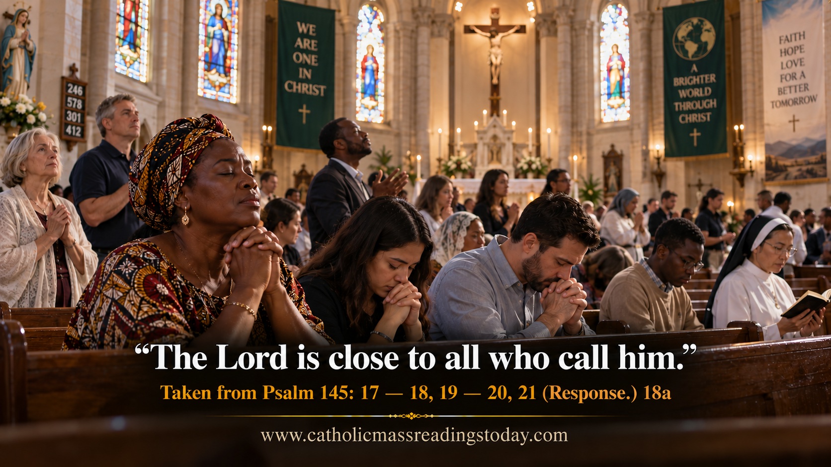 The Lord is close to all who call him