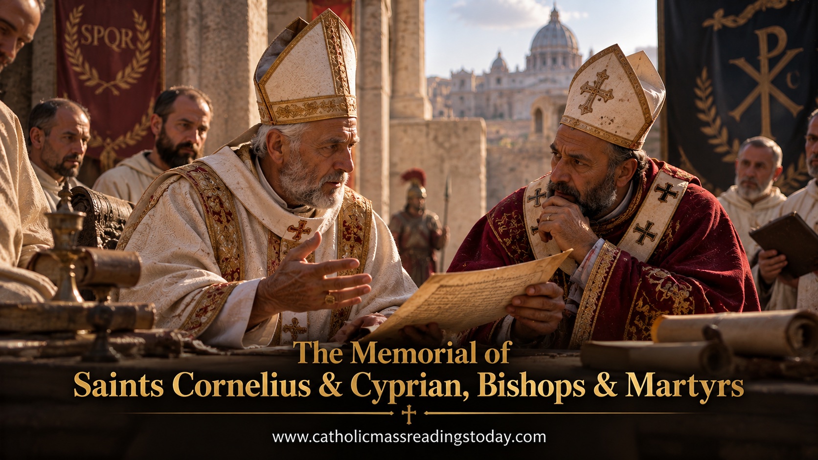 The Memorial of Saints Cornelius & Cyprian, Bishops & Martyrs