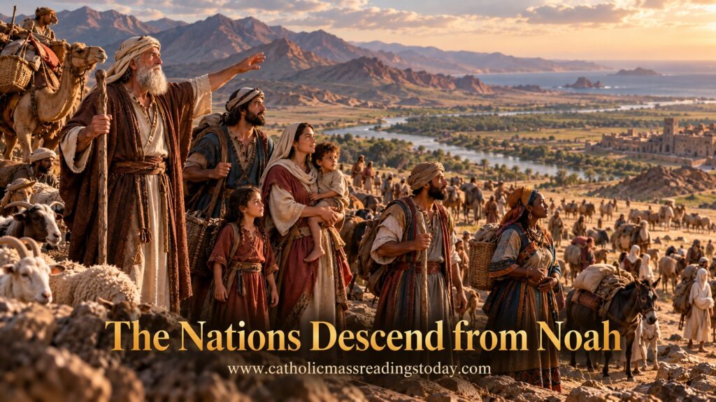 The Nations Descend for Noah