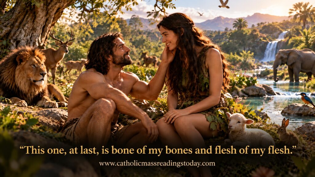 This one, at last, is bone of my bones and flesh of my flesh