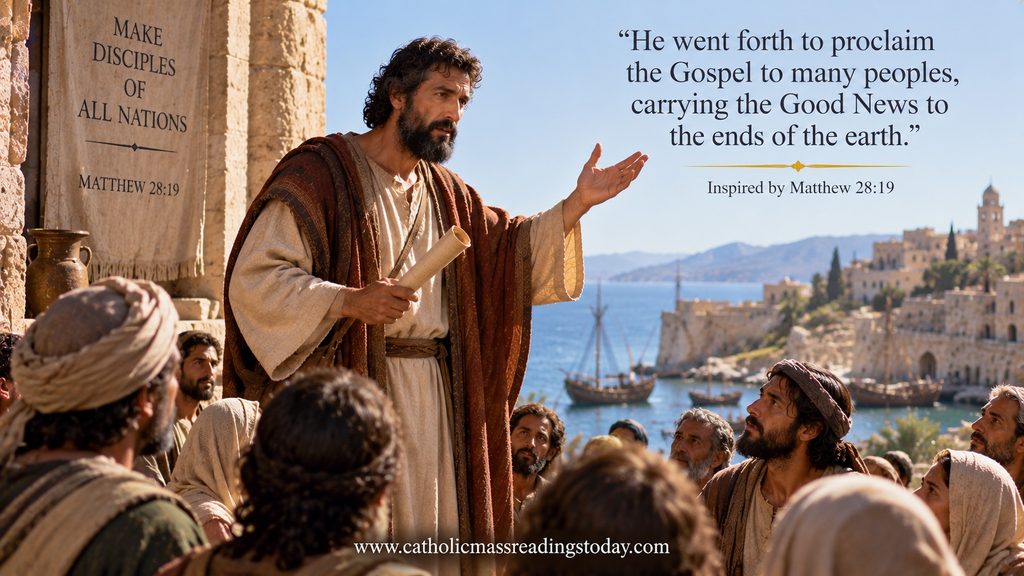 What Happened to Saint Matthew After Pentecost?