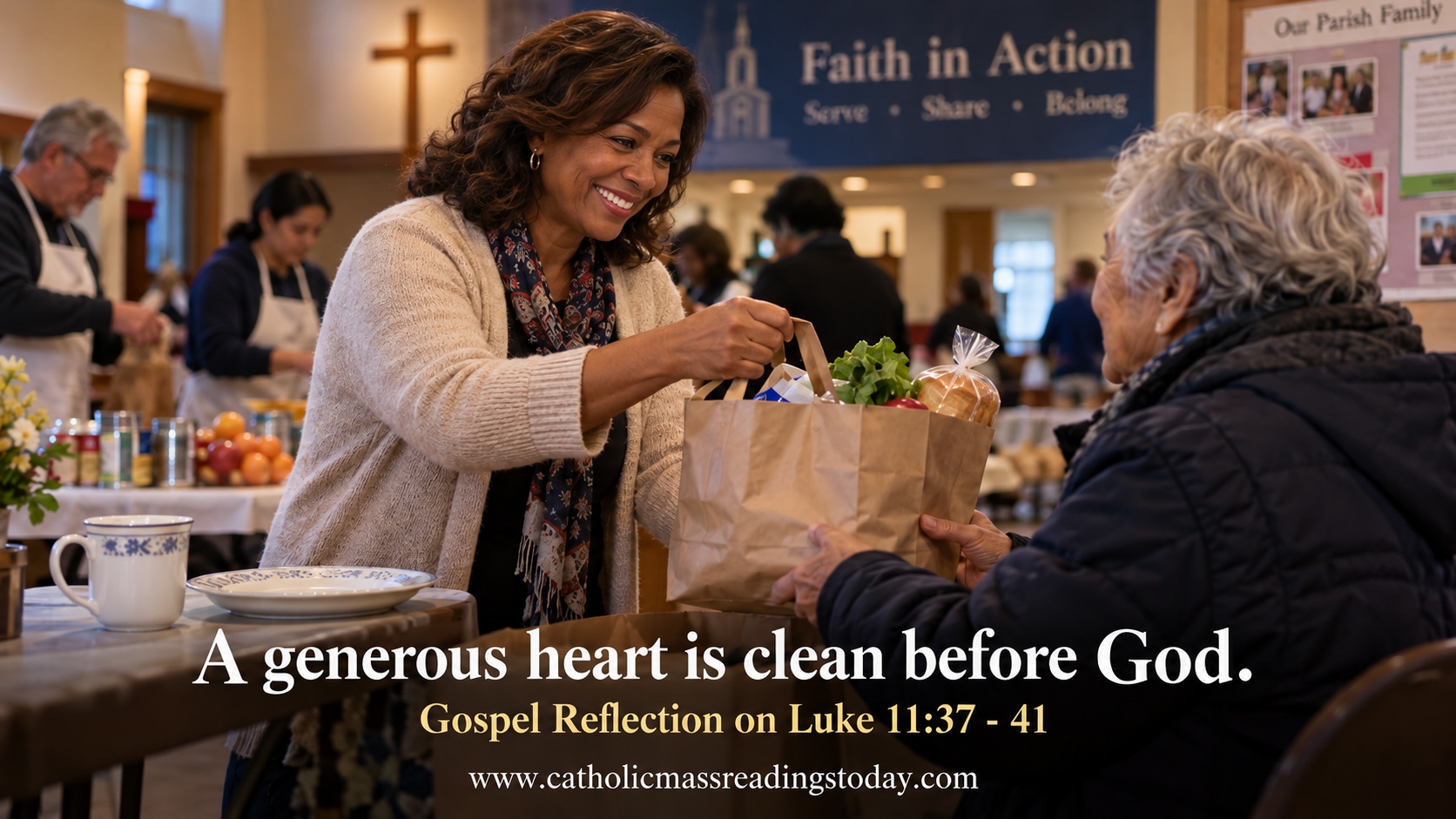 Gospel Reflection on Luke 11:37 – 41