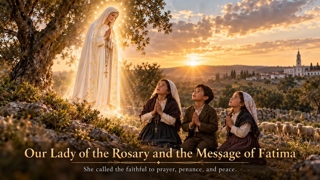 Our Lady of the Rosary and the Message of Fatima