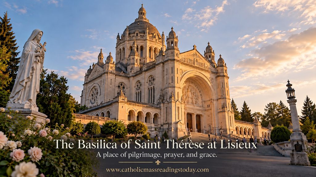 The Basilica of Saint Therese at Lisieux
