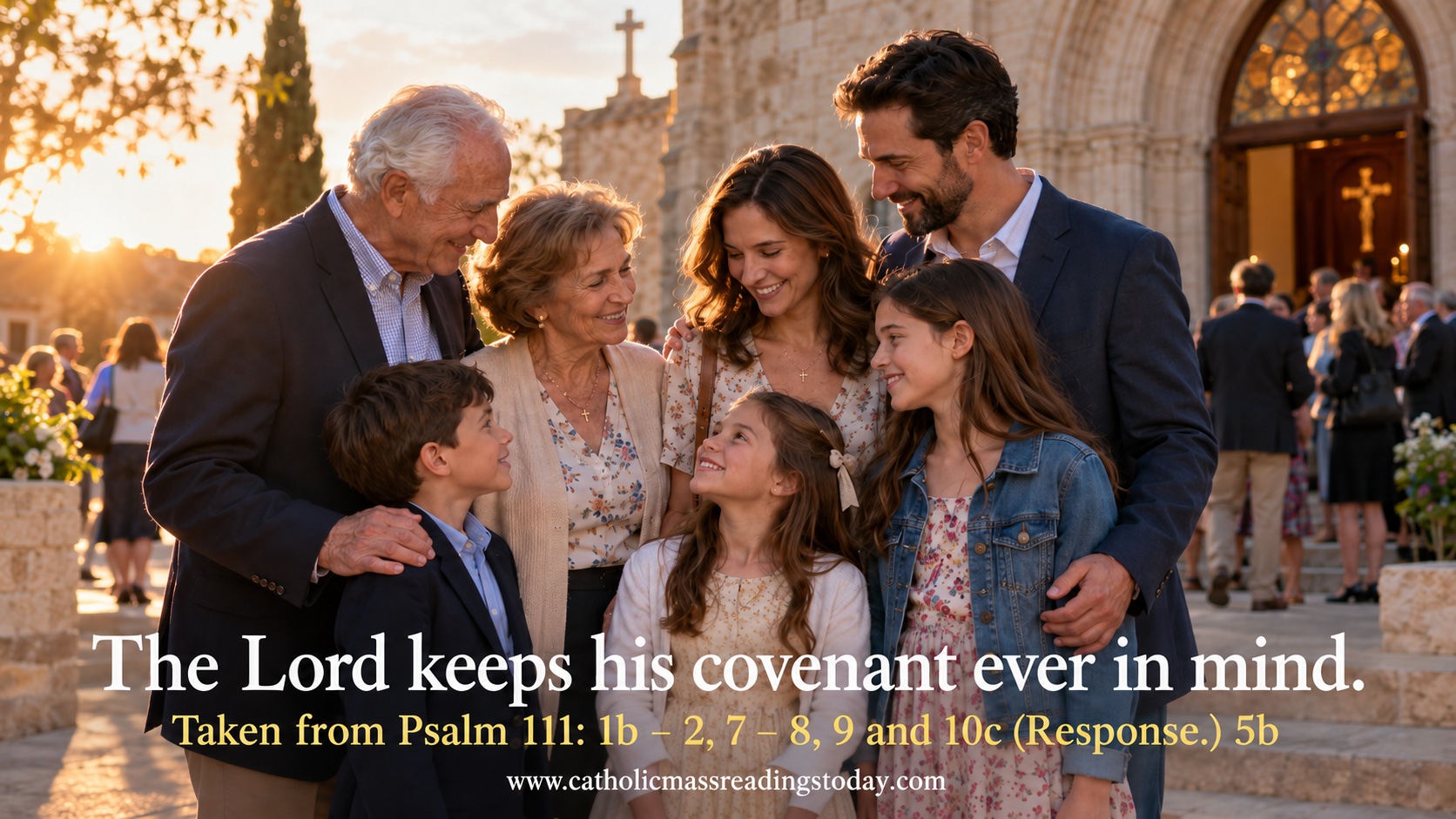 The Lord keeps his covenant ever in mind